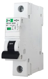 Автоматичний вимикач FB1-63 ECO 1P B 1А ( FB1B1001 )